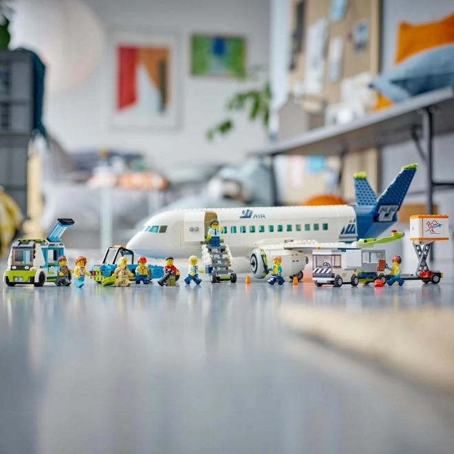 Lego Stad passagiersvliegtuig