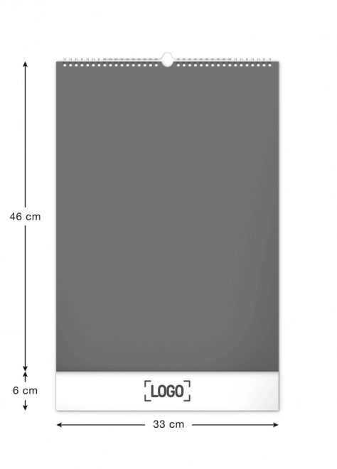NOTIQUE Muur Bijenteelt Kalender 2025, 33 x 46 cm