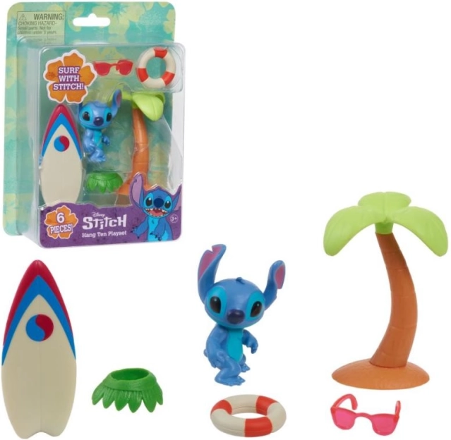 Figurenset Lilo en Stitch Hang Ten