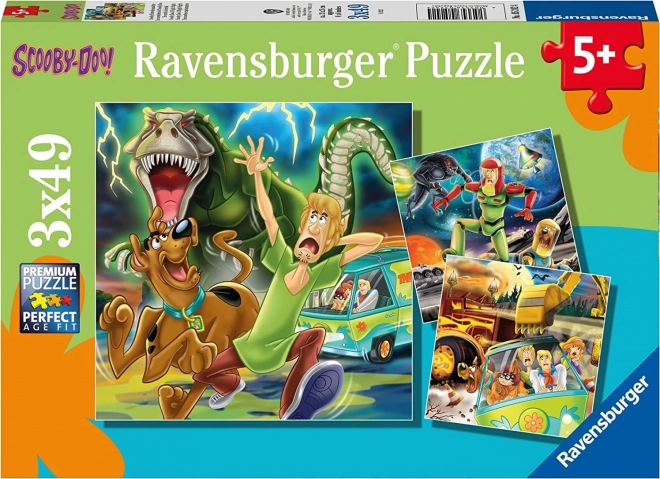 Ravensburger puzzle SCOOBY-DOO 3×49 pieces