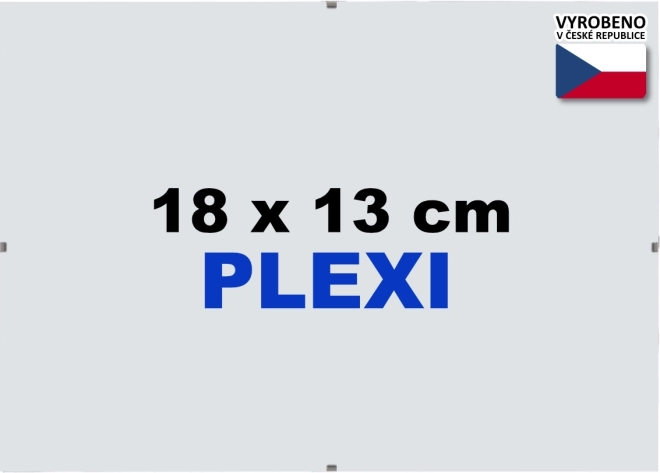 Euroclip-clipframe 18 × 13 cm van plexiglas
