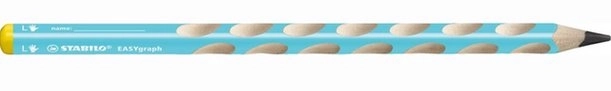 Ergonomische STABILO EASYgraph potlood voor linkshandigen blauw