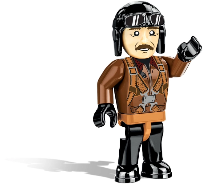 Opening cockpit, landing gear, and pilot figure