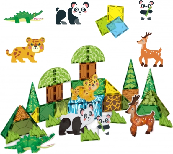 Magnetische verbinding voor stabiele 3D-bouwwerken