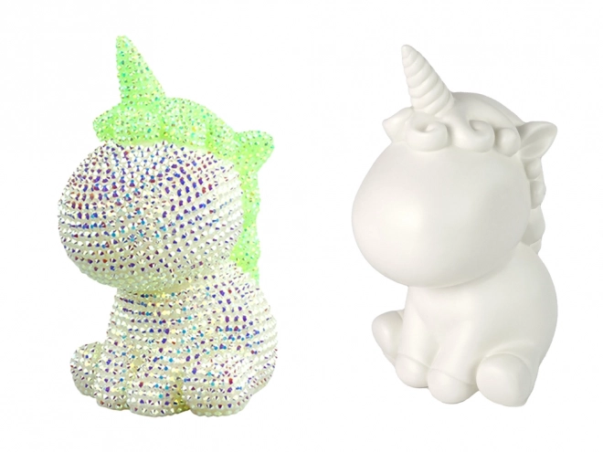 Creative Set DIY Diamond Unicorn Green