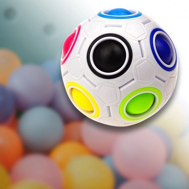 Regenbogen Kugelpuzzle