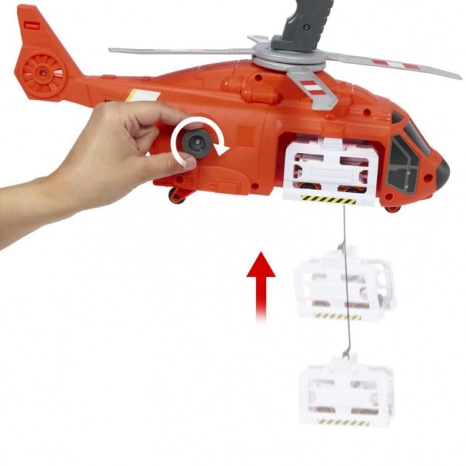 Reddingshelikopter uit Matchbox-doosje