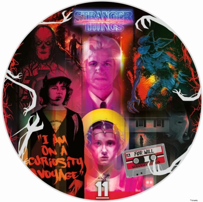 Puzzle circulaire Stranger Things 500 pièces