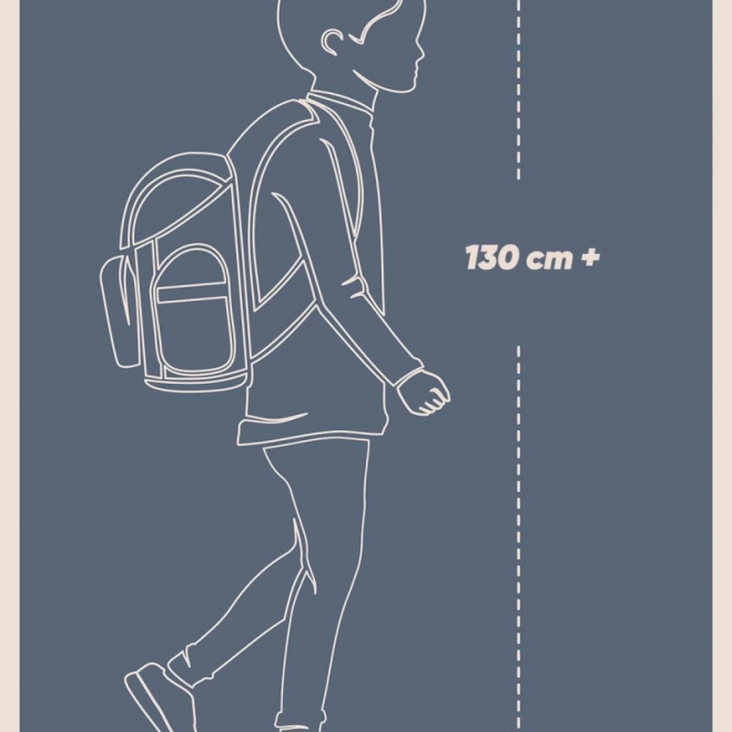 Set voor scholieren BAAGL Skate Max Menthol: rugzak, etui, zak