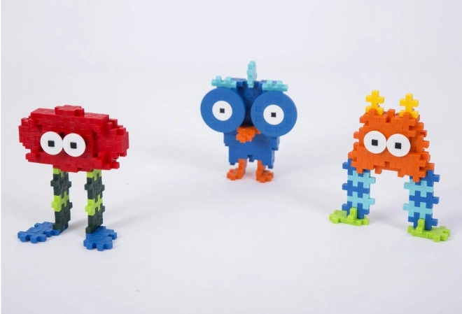 Plus-Plus Kreativset Lerne Monster Bauen