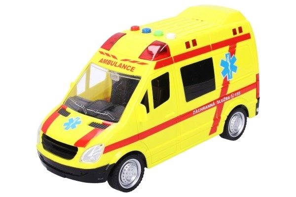Ambulance avec effets 22 cm