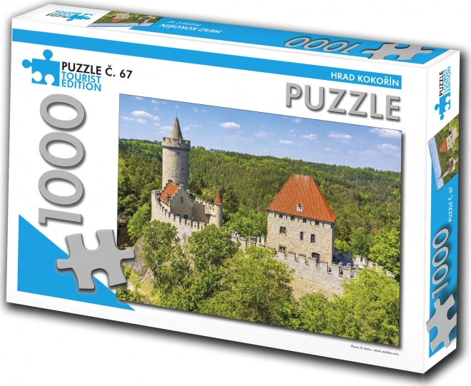 Tourist Puzzle Kokořín Castle 1000 Pieces