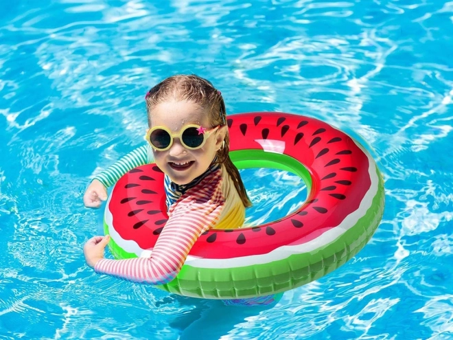 Watermelon Inflatable Pool Ring 70 cm