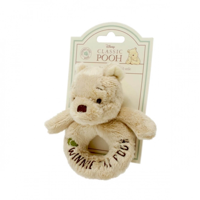 Regenboog Pluche rammelaar Winnie de Poeh