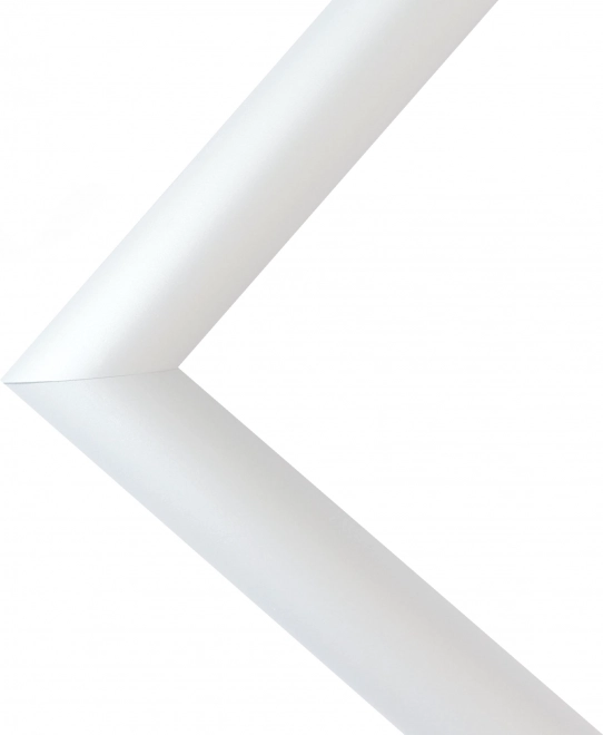 Witte plastic lijst 15x10cm