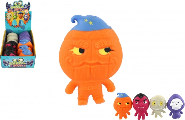 Anti-stress monster oprekbaar gevuld met zand 13 cm