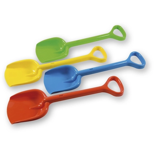 Androni Schep voor zand - 55 cm, geel