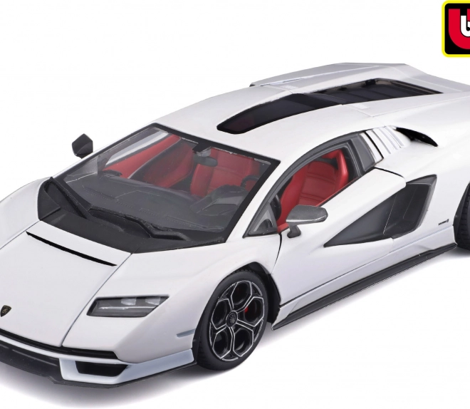 Model Lamborghini Countach LPI 800-4 1:24, Bburago, wit