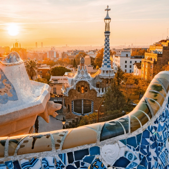 Wall Calendar Barcelona 2026, 30 x 30 cm