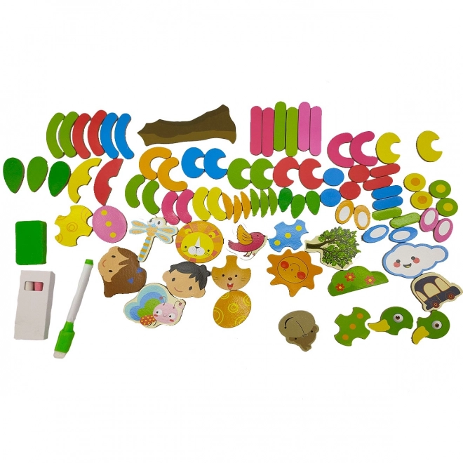 Magnetisch houten bord