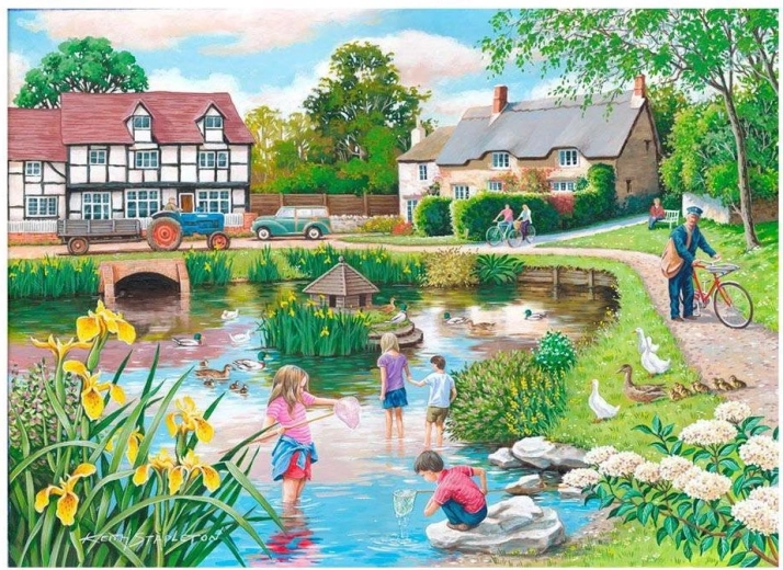 Puzzle Eendenvijver BIG 250 stukjes