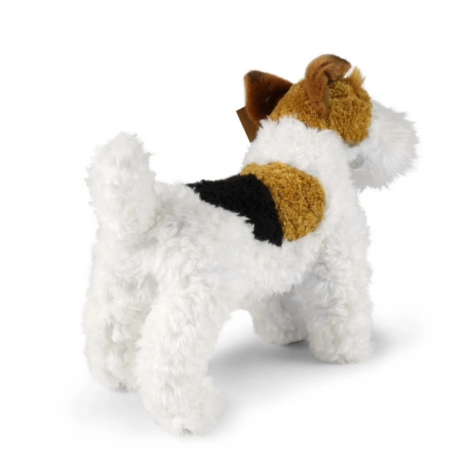 Plush Fox Terrier Dog Dášenka Standing 30cm