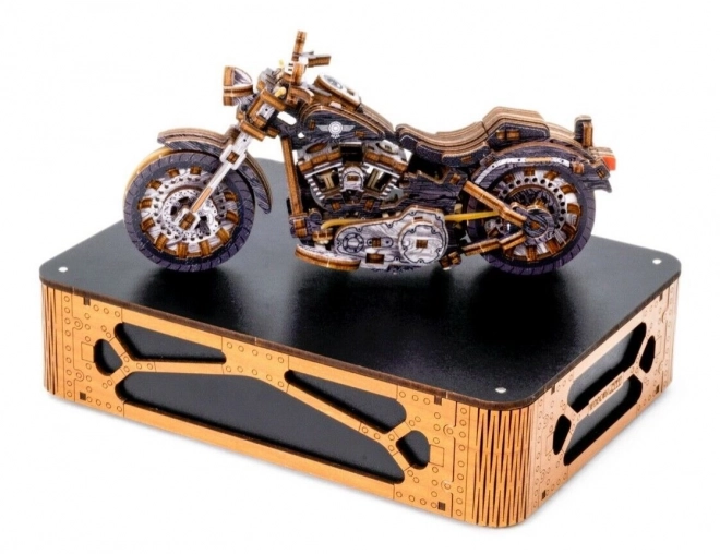 WOODEN CITY 3D puzzel Motorfiets Cruiser Limited Edition 168 stuks