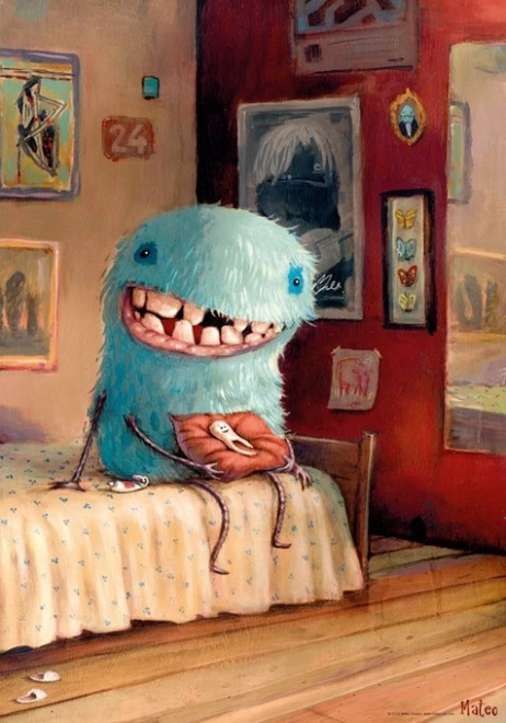 HEYE Puzzle Zozoville : Dent lactée 500 pièces