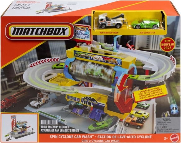 Matchbox Turbo Cyclone Wasstraat