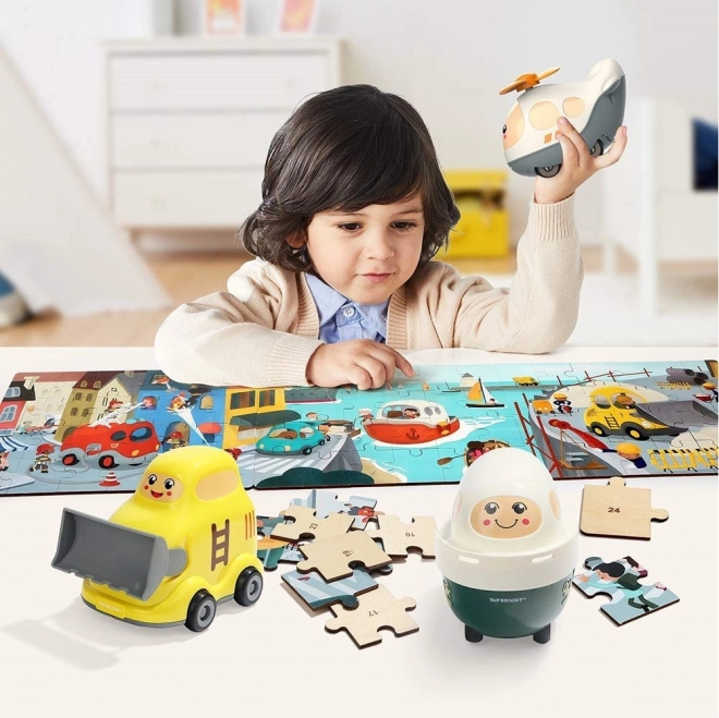 Easy assembly thanks to numbered pieces