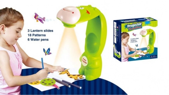 Tafel met projector