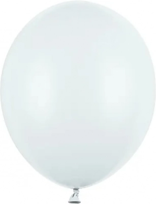 Strong ballonnen pastel mistig blauw 30 cm, 100 stuks