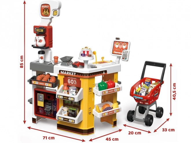 Grote banketbakkerij supermarkt + wagenaccessoires ZA4638