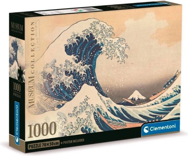 Puzzle 1000 pcs - Hokusai: The Great Wave
