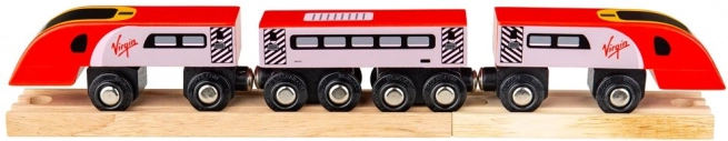 Bigjigs Rail Virgin Pendolino – houten treinstel