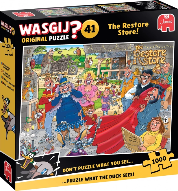 Puzzel WASGIJ 41: Winkelvernieuwing 1000 stukjes