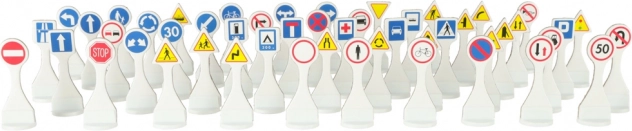 PEXI Traffic Signs – educational set of the 50 most well-known signs