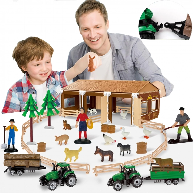 Kleine boer XL figuren boerderij