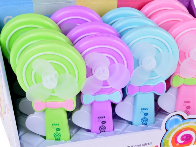 Moulin à vent coloré en sucre pour enfants