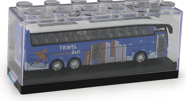 Metal Toy Coach Bus with Freewheeling