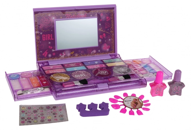 Make-up set met spiegel