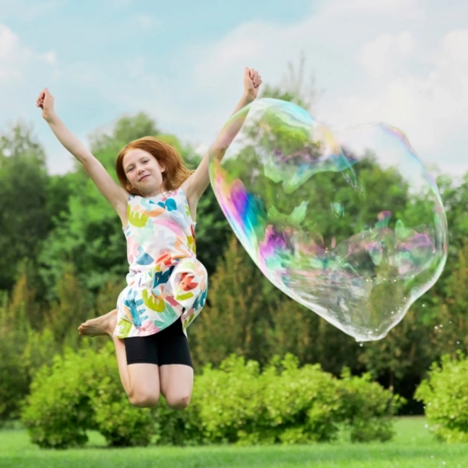 D’énormes bulles en un clin d’œil