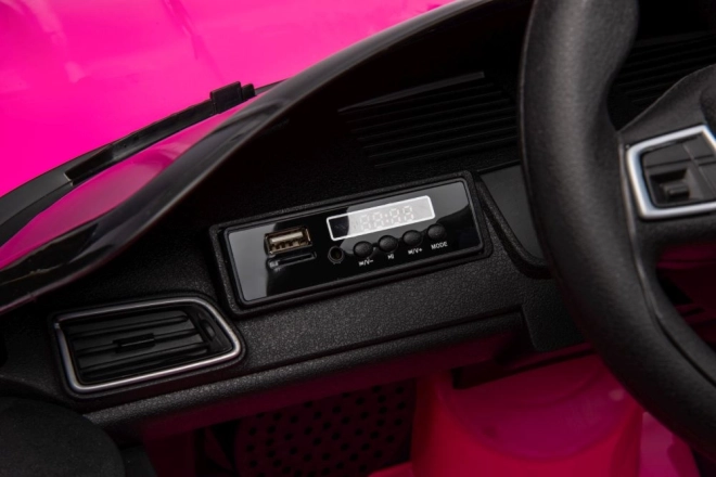 Accu auto Maserati Ghibli roze