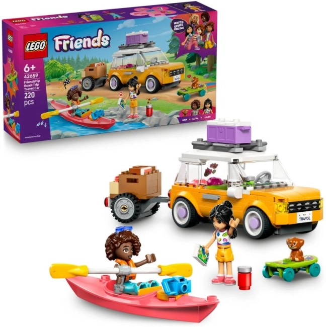 Lego Friends girlfriends' car trip