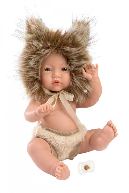Llorens 63201 NEW BORN JONGEN - realistische pop baby met volledig vinyllichaam - 31 cm