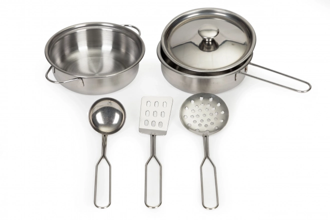 Houten kinderkeuken, oven, magnetronkookplaat, accessoires ECOTOYS