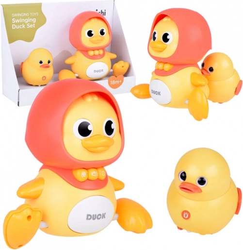 Interactive Duckling Family – Moving Musical Toy to Encourage Crawling
