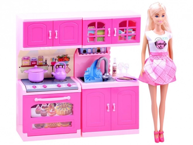 Anlily pop met keukenmeubilair en effecten