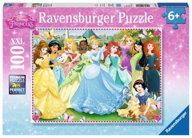 Puzzel Disney Prinsessen: Tijd om te schitteren XXL 100 stukjes
