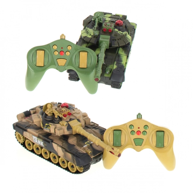 Set van RC T90 tanks op afstandsbediening